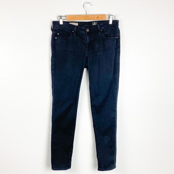 Ag Adriano Goldschmied Denim - {Adriano Goldschmied} Stevie Ankle Black Jeans
